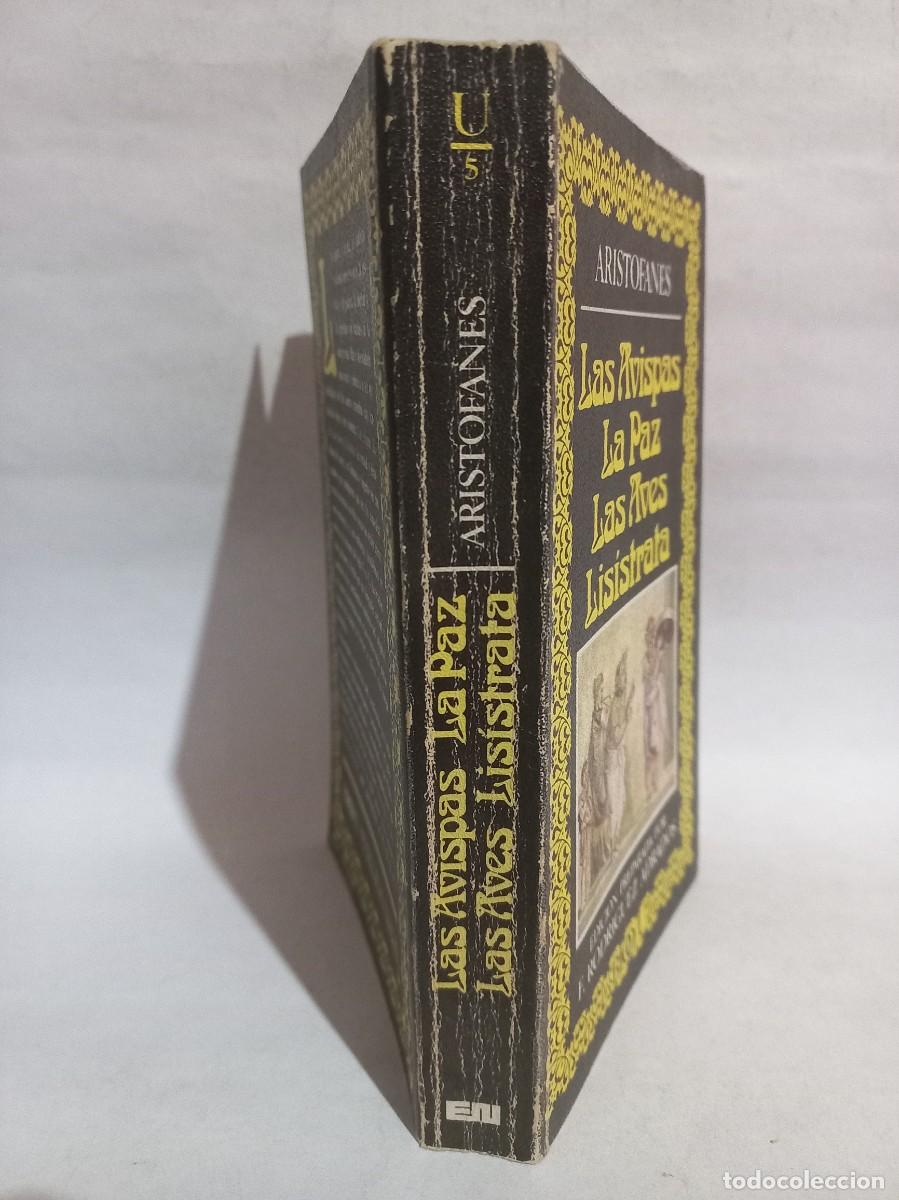 Libros de segunda mano: Aristofanes - Las Avispas, La Paz, Las Aves, Lis&iacute;strata - 1975 - Foto 2