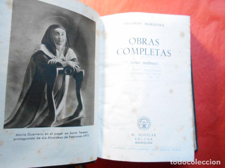 Libros de segunda mano: E. MARQUINA OBRAS COMPLETAS M.AGUILAR EDITOR 7 TOMOS - Foto 4