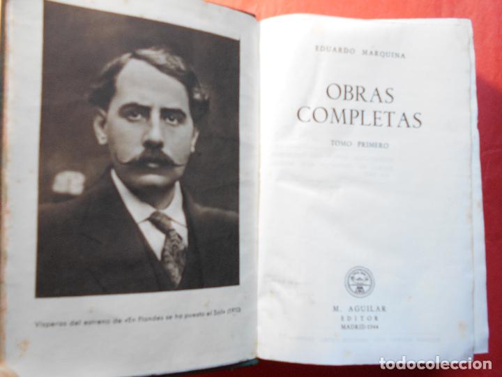 Libros de segunda mano: E. MARQUINA OBRAS COMPLETAS M.AGUILAR EDITOR 7 TOMOS - Foto 10