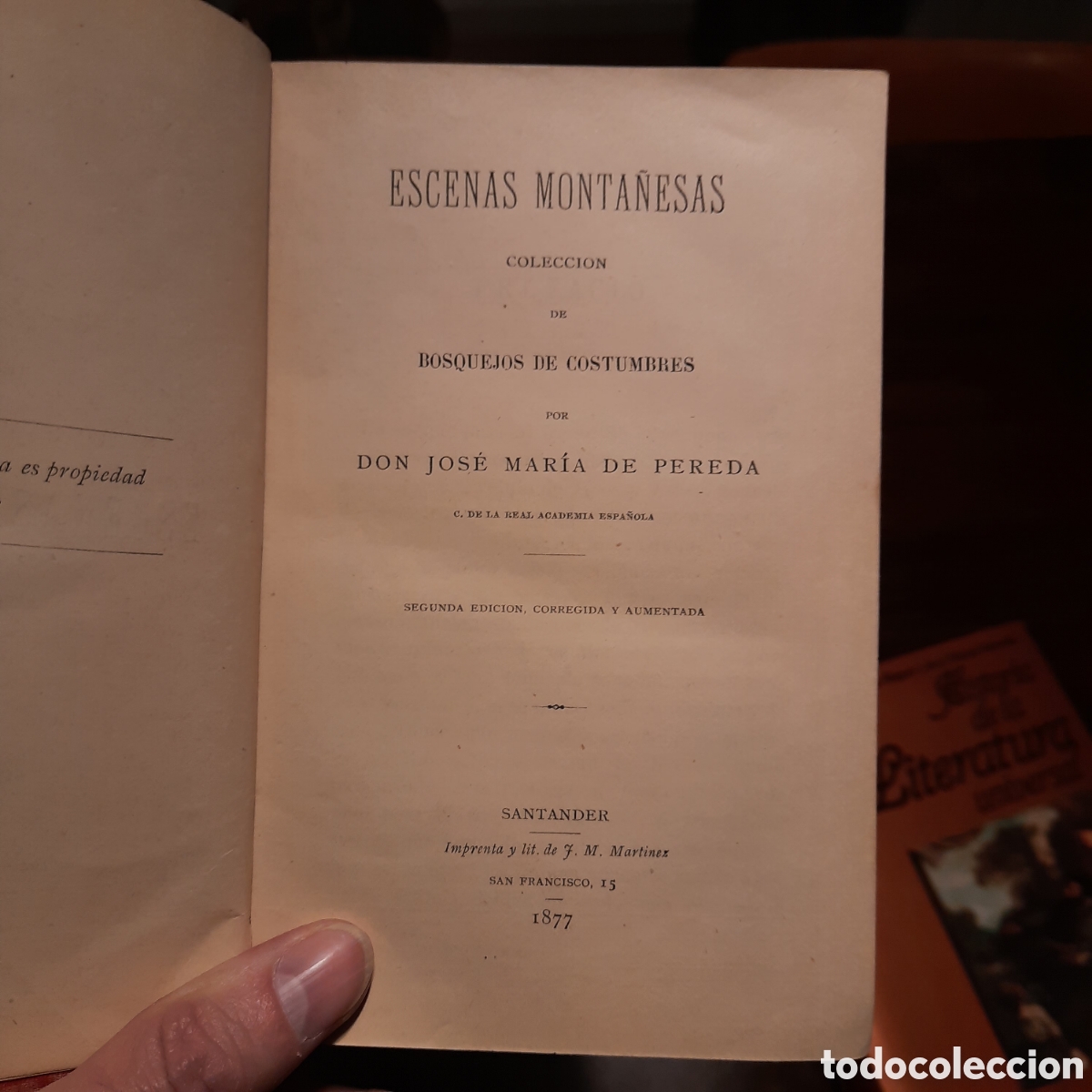 Libros de segunda mano: Escenas monta&ntilde;esas, Jos&eacute; Mar&iacute;a de Pereda - Foto 1