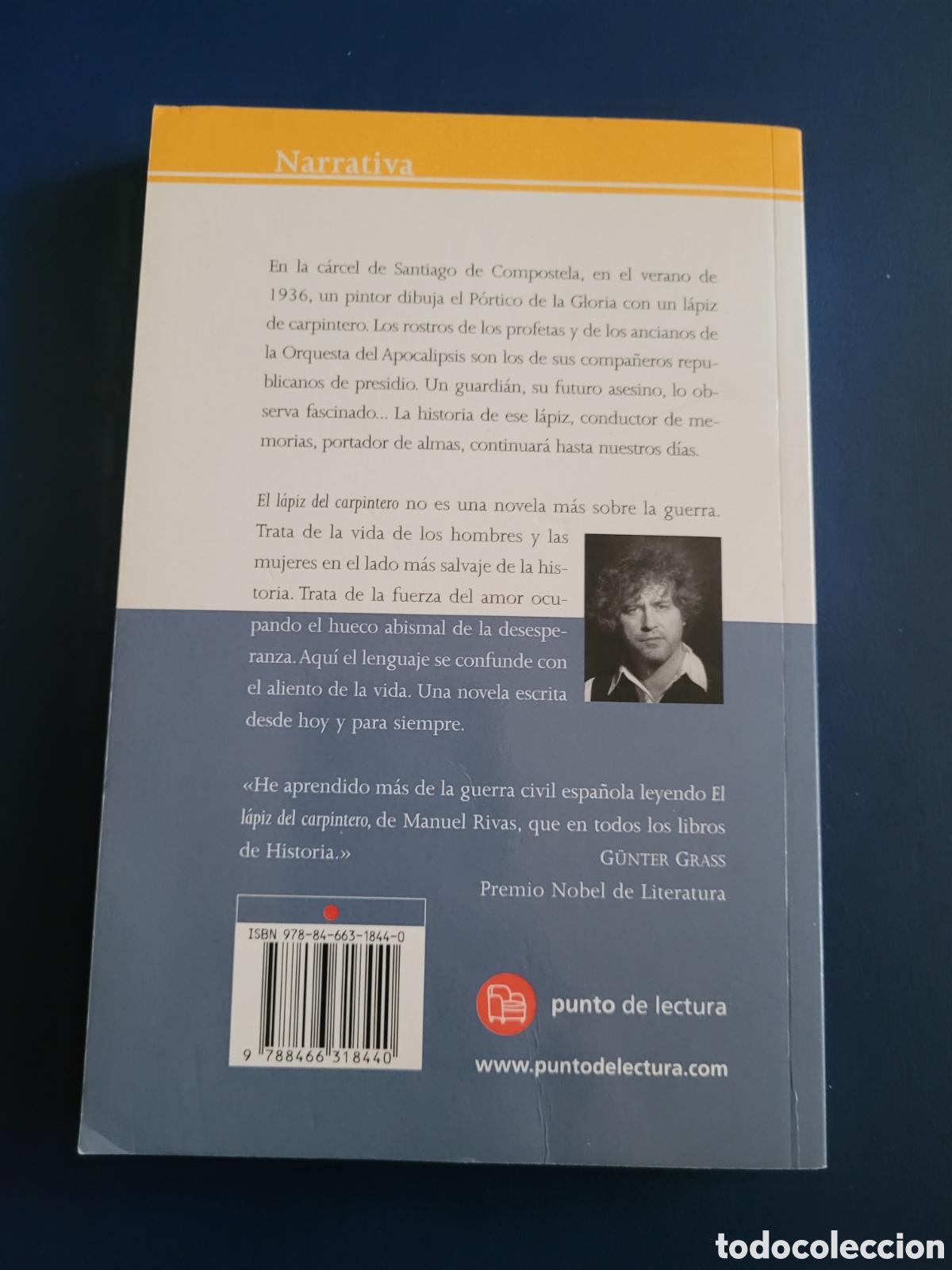 Libros de segunda mano: EL L&Aacute;PIZ DEL CARPINTERO MANUEL RIVAS PUNTO DE LECTURA 2007 - Foto 2