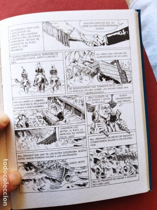 Libros de segunda mano: BUFFALO BILL - SANTILLANA 1996 CON C&Oacute;MIC - Foto 2