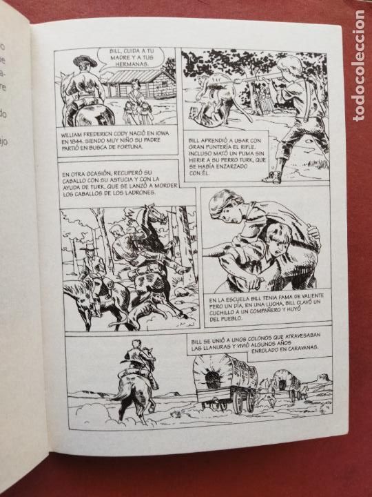 Libros de segunda mano: BUFFALO BILL - SANTILLANA 1996 CON C&Oacute;MIC - Foto 4