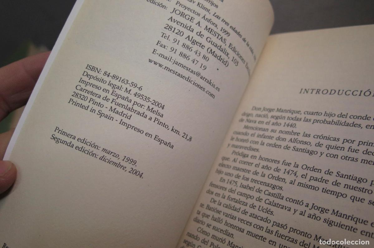 Libros de segunda mano: Poes&iacute;a completa. Jorge Manrique - Foto 3