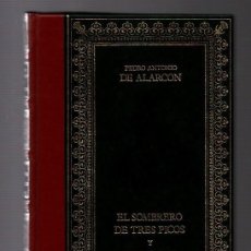 Libros de segunda mano: EL SOMBRERO DE TRES PICOS Y OTROS, PEDRO A. ALARCÓN GRANDES GENIOS LITERATURA UNIVERSAL 59 - 1984. Lote 391124559