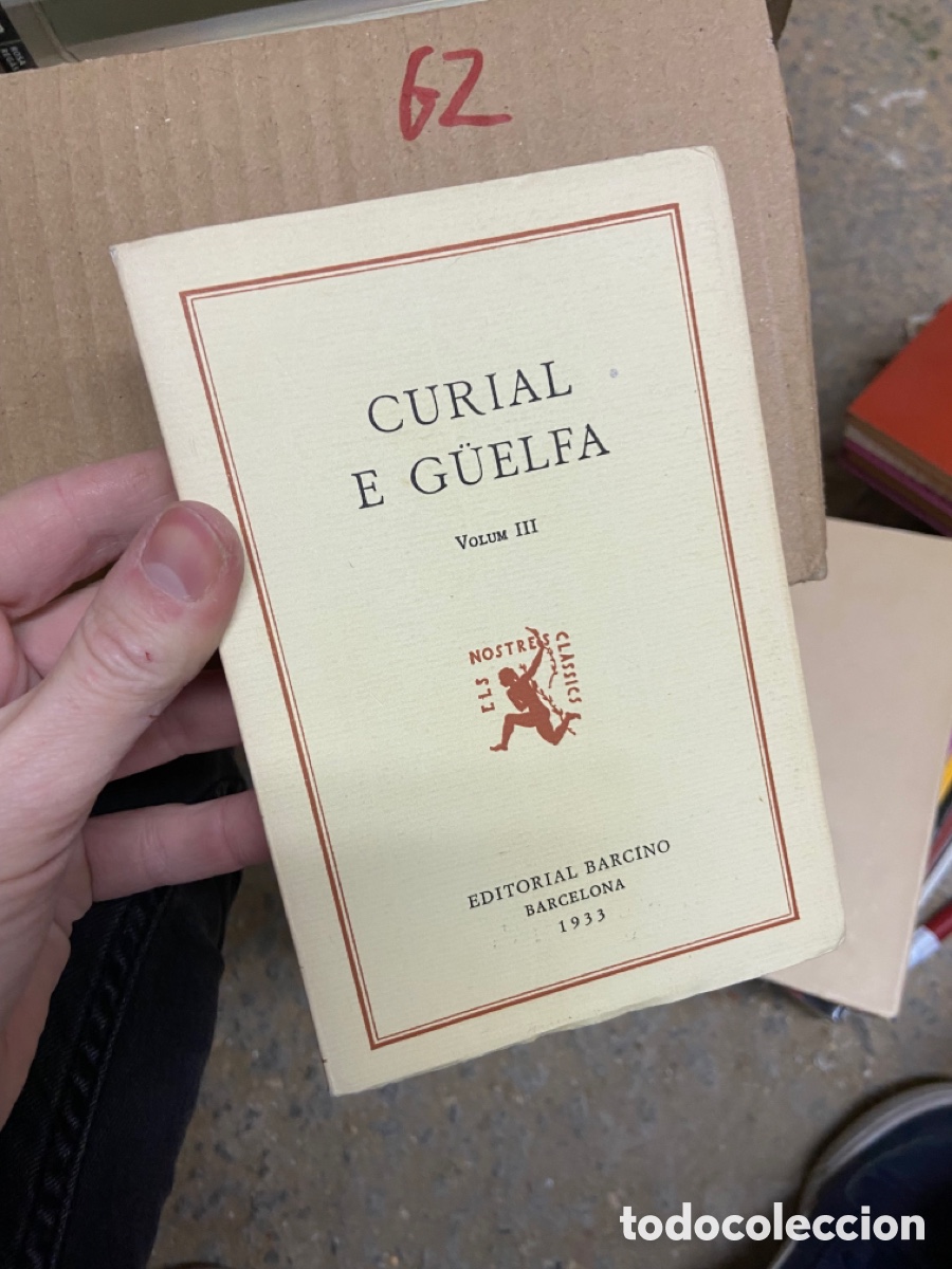 Libros de segunda mano: Caja63 CURIAL E G&Uuml;ELFA VOLUM III - Foto 1