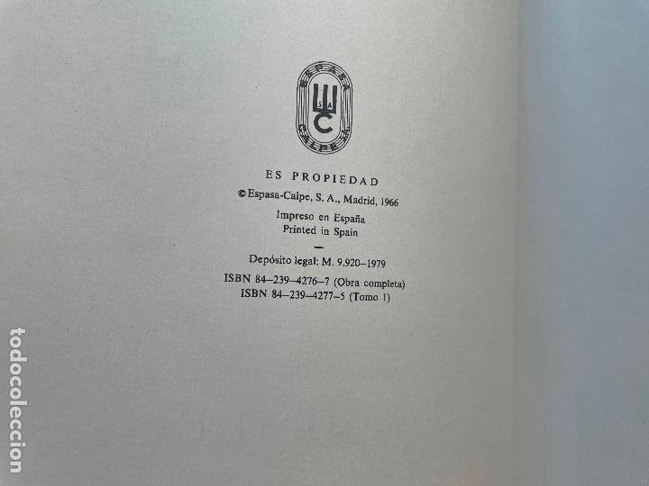 Libros de segunda mano: DON QUIJOTE DE LA MANCHA 2 Tomos Afanias espasa calpe - Foto 8