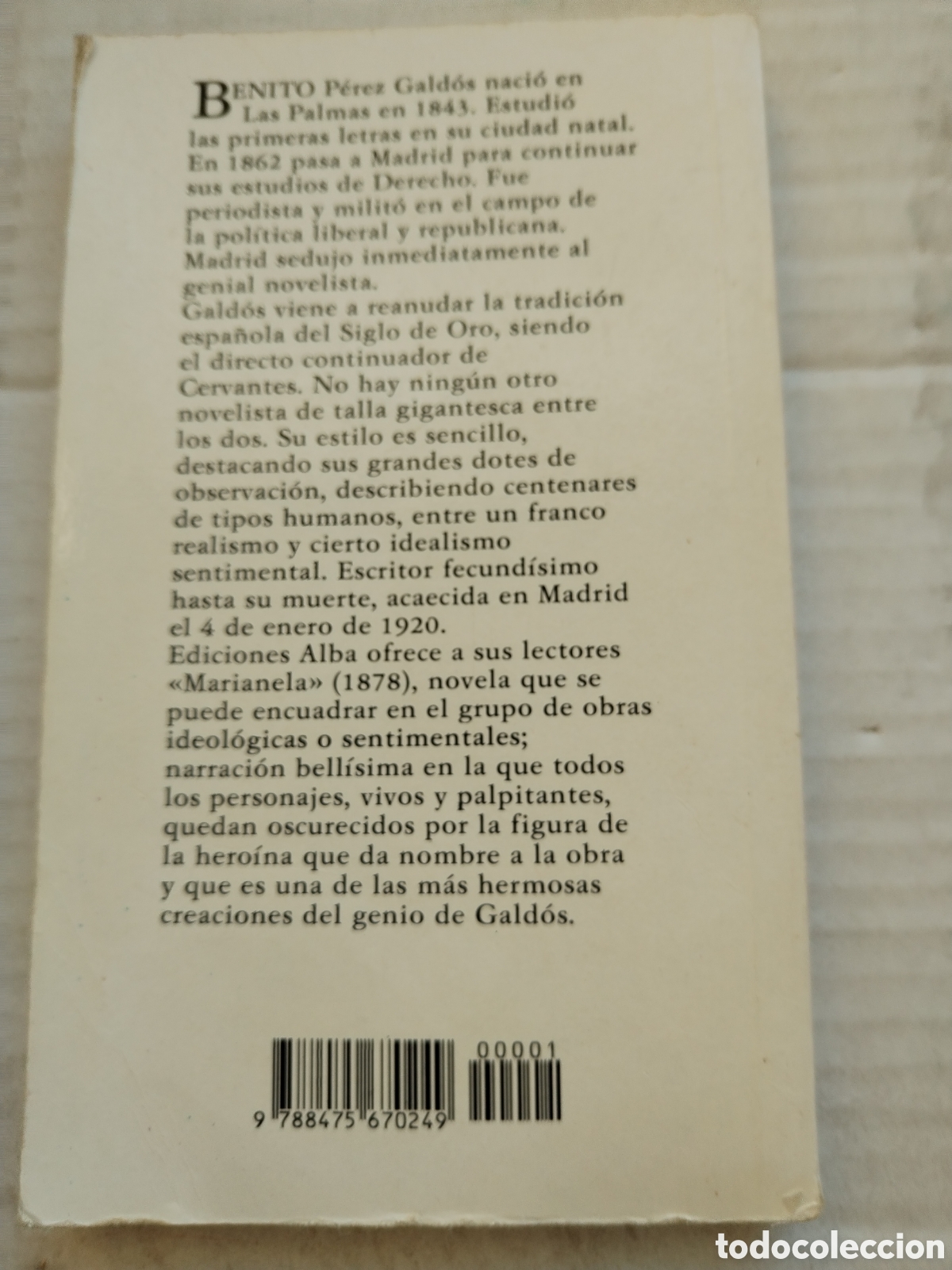 Libros de segunda mano: MARIANELA/BENITO P&Eacute;REZ GALDOS - Foto 3