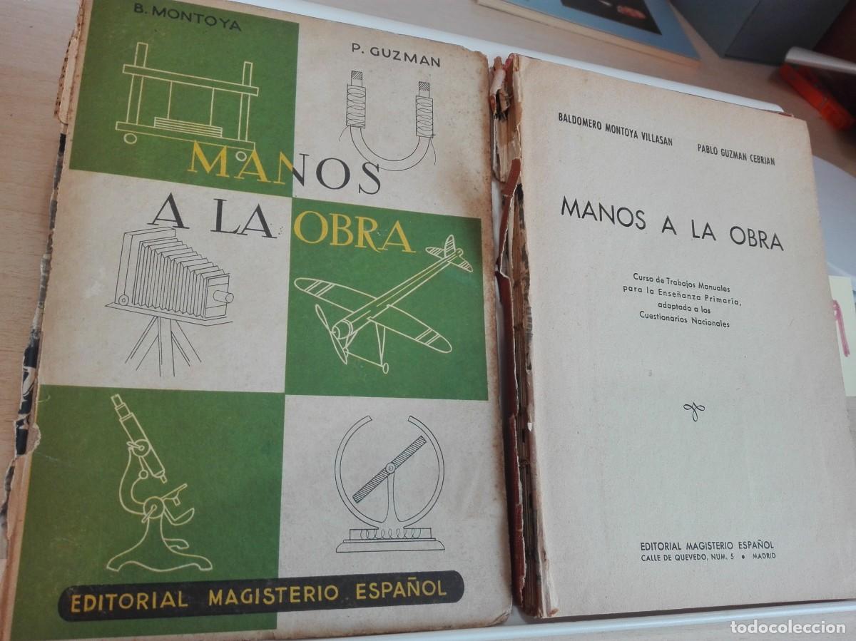 Libros de segunda mano: MANOS A LA OBRA B.MONTOYA P.GUZMAN - Foto 9