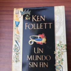 Libros de segunda mano: UN MUNDO SIN FIN - KEN FOLLET - LOS PILARES DE LA TIERRA - BESTSELLER