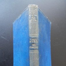 Libros de segunda mano: AGUILAR CRISOL Nº 36, AÑO 1944, 1ª EDICIÓN, CALDERÓN DE LA BARCA, VARIAS OBRAS. Lote 393356179