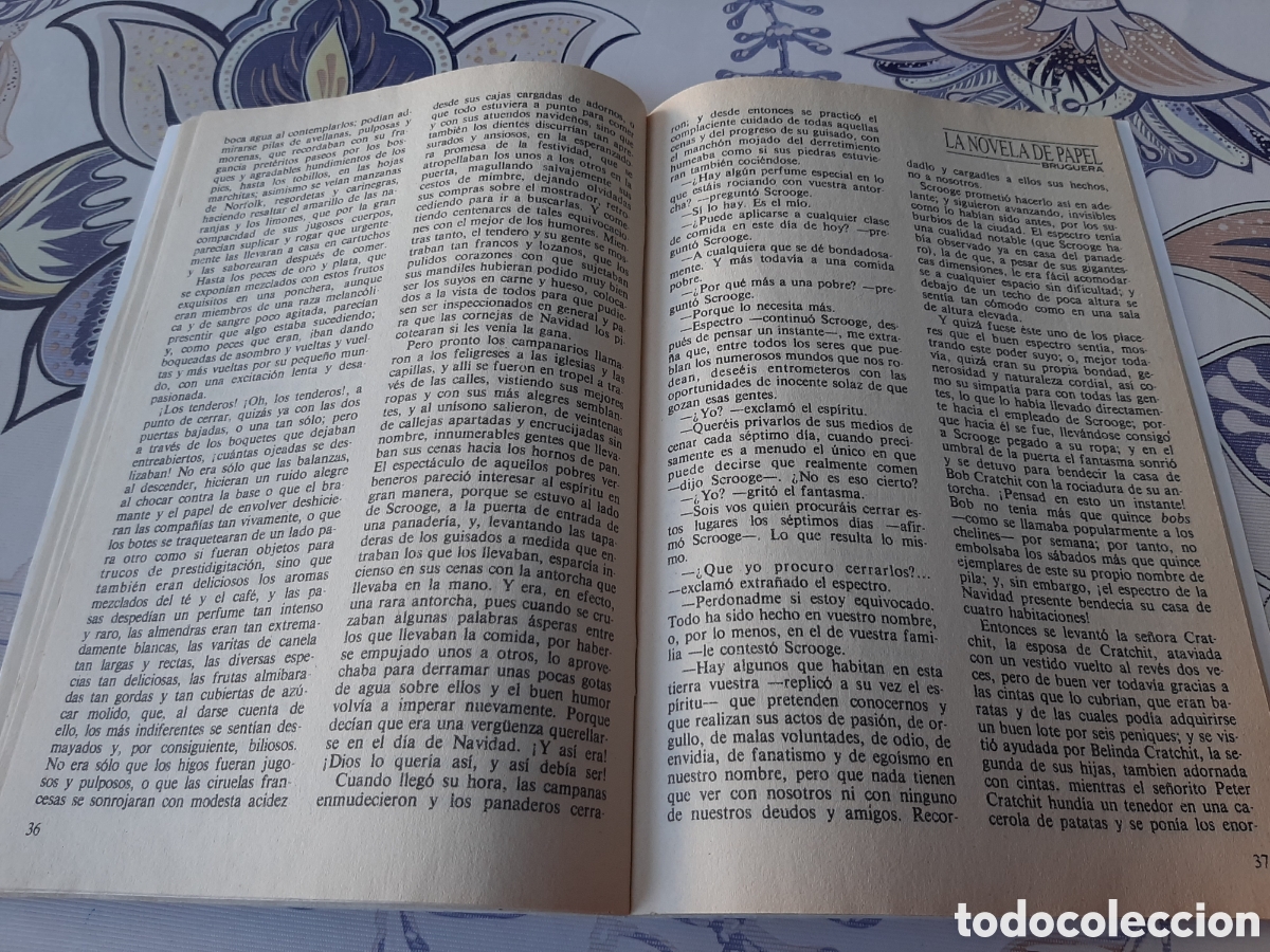 Libros de segunda mano: CANCION NAVIDAD CHARLES DICKENS BRUGUERA 1985 - Foto 7