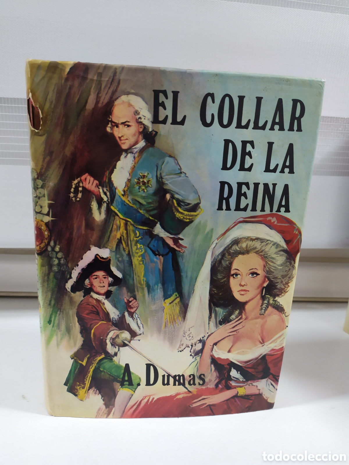 Libros de segunda mano: A. DUMAS: EL COLLAR DE LA REINA (2 TOMOS). ED. PETRONIO, 1973. - Foto 2