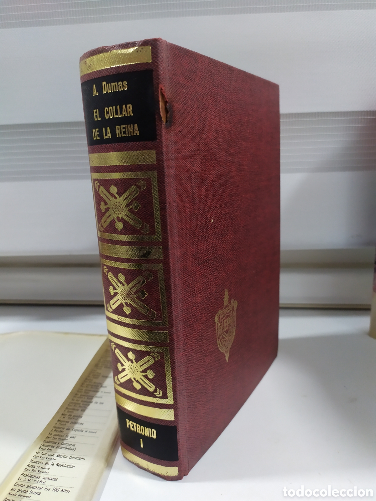 Libros de segunda mano: A. DUMAS: EL COLLAR DE LA REINA (2 TOMOS). ED. PETRONIO, 1973. - Foto 5