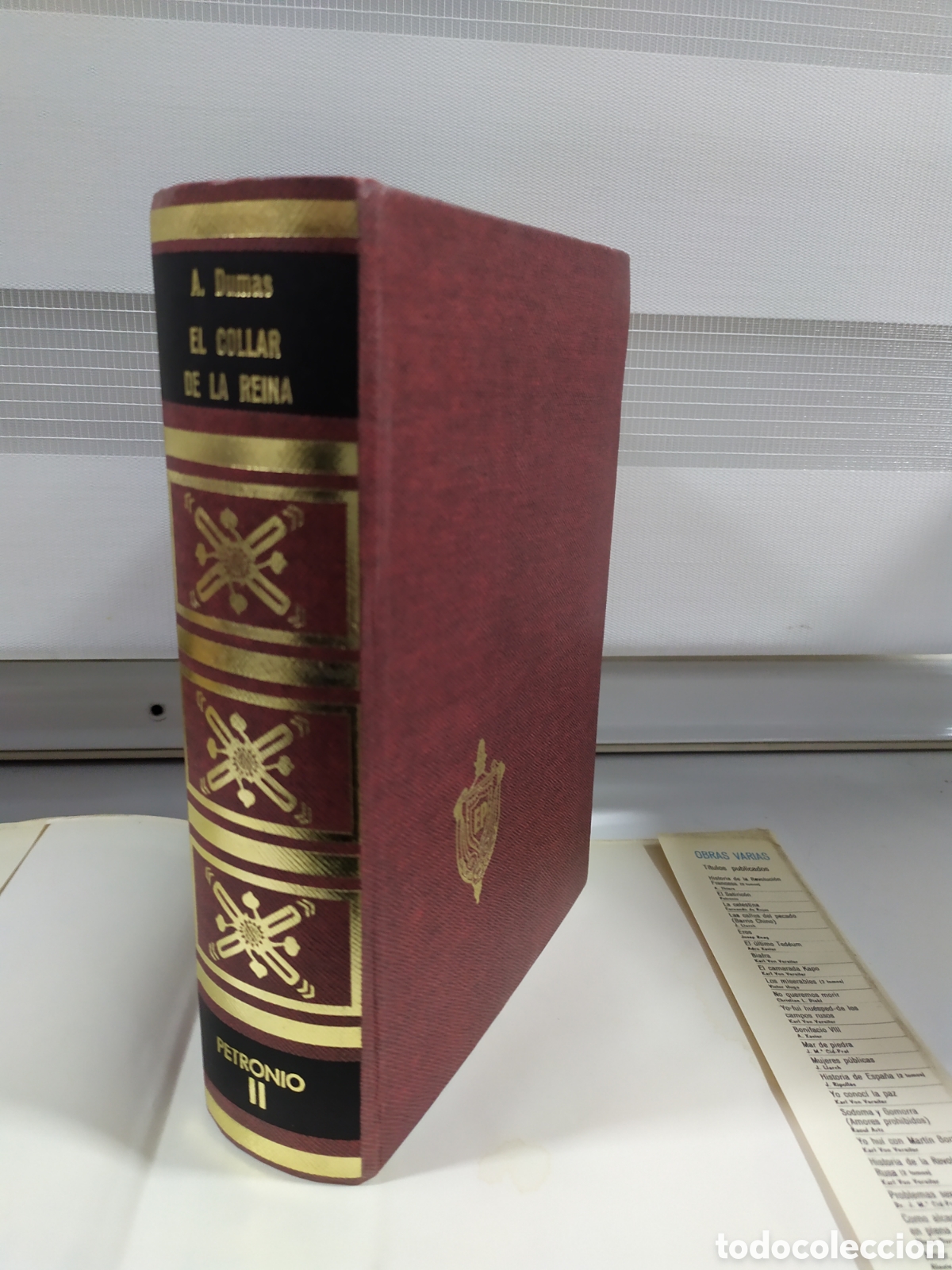 Libros de segunda mano: A. DUMAS: EL COLLAR DE LA REINA (2 TOMOS). ED. PETRONIO, 1973. - Foto 10