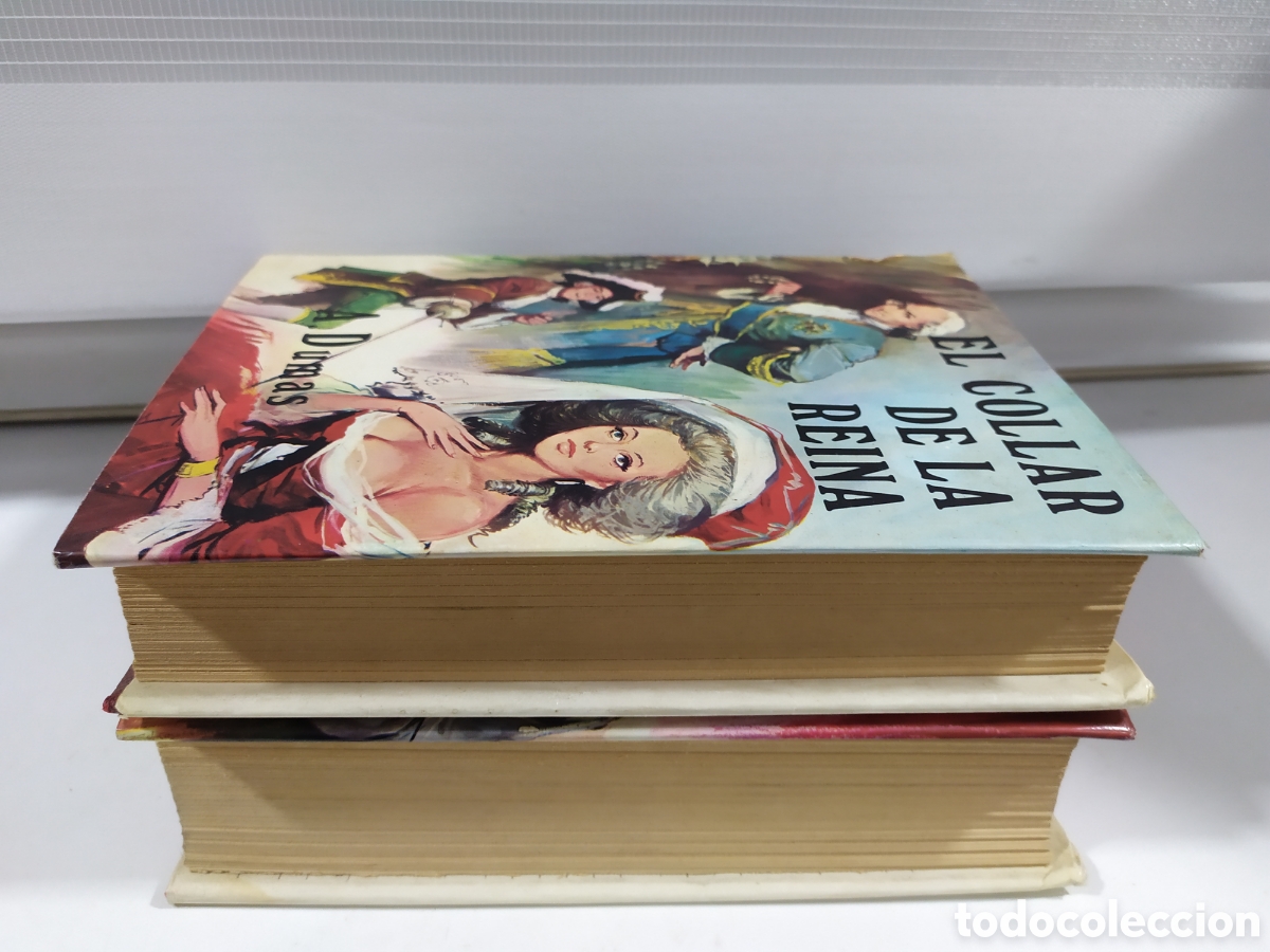Libros de segunda mano: A. DUMAS: EL COLLAR DE LA REINA (2 TOMOS). ED. PETRONIO, 1973. - Foto 14
