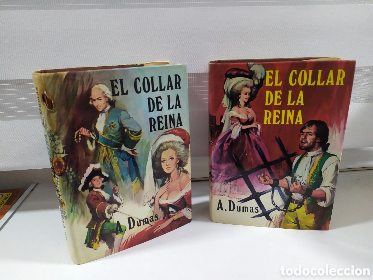 Libros de segunda mano: A. DUMAS: EL COLLAR DE LA REINA (2 TOMOS). ED. PETRONIO, 1973. - Foto 1