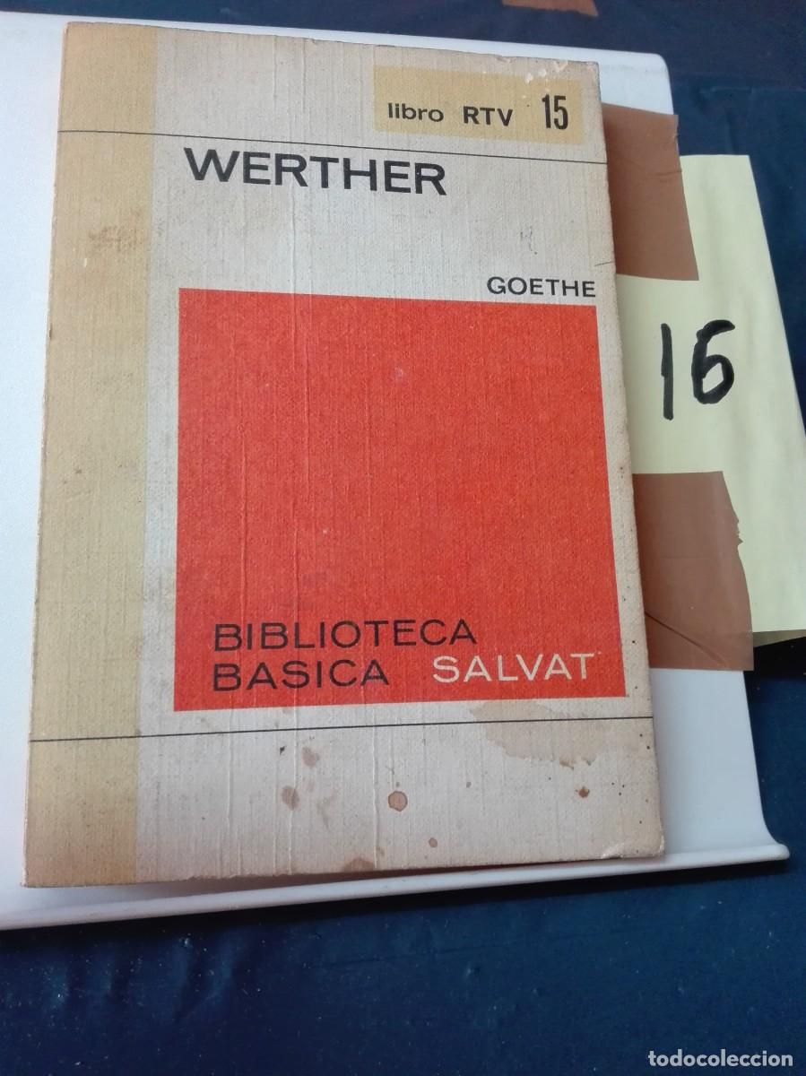 Libros de segunda mano: WERTHER GOETHE LIBROS RTV 15 - Foto 1