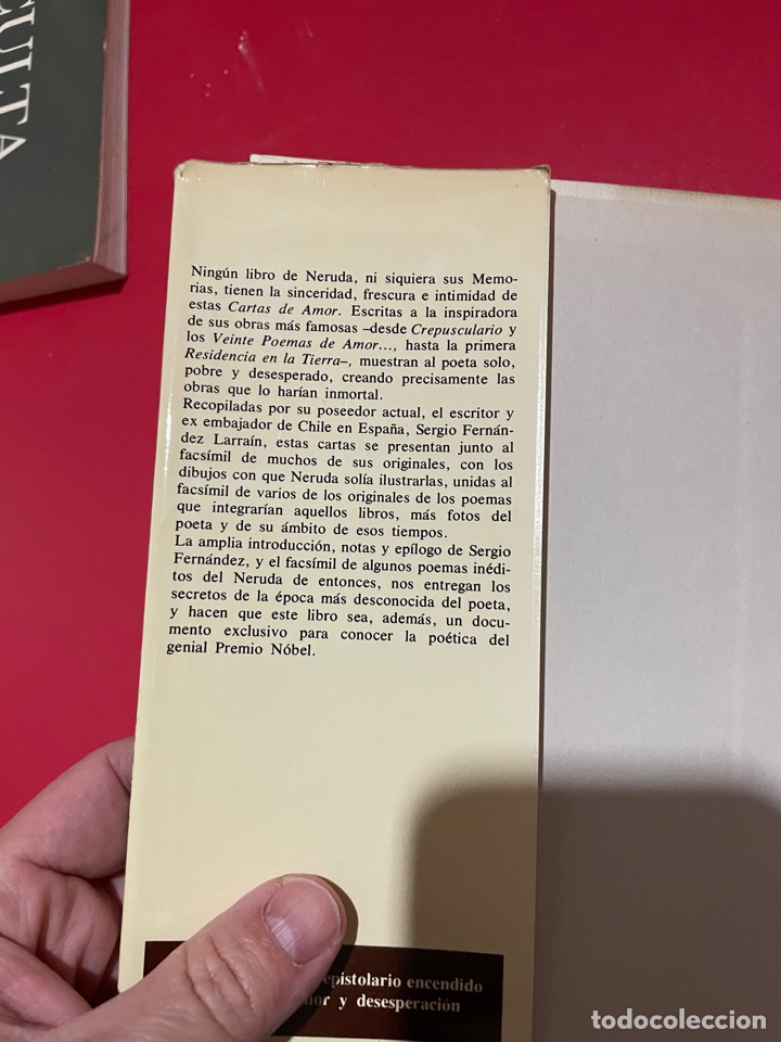 Libros de segunda mano: Cartas de amor de Pablo Neruda - Foto 3
