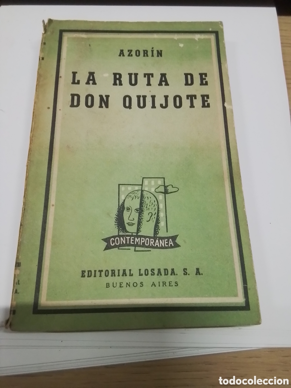 Libros de segunda mano: La ruta de Don Quijote - Azor&iacute;n - 1957 - Foto 1
