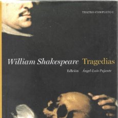 Libros de segunda mano: TRAGEDIAS. TEATRO COMPLETO I, WILLIAM SHAKESPEARE. Lote 393835359