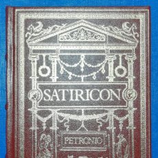 Libros de segunda mano: SATIRICÓN - PETRONIO - ED. CLUB INTER LIBRO (1985) - M.A.. Lote 393897404