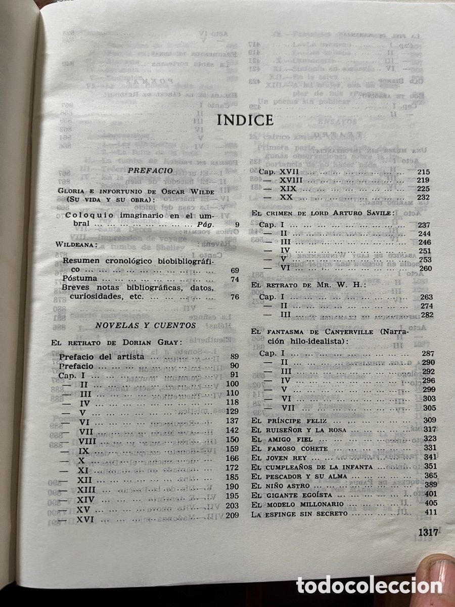 Libros de segunda mano: Obras completas. Oscar Wilde. Aguilar. 1981. - Foto 7