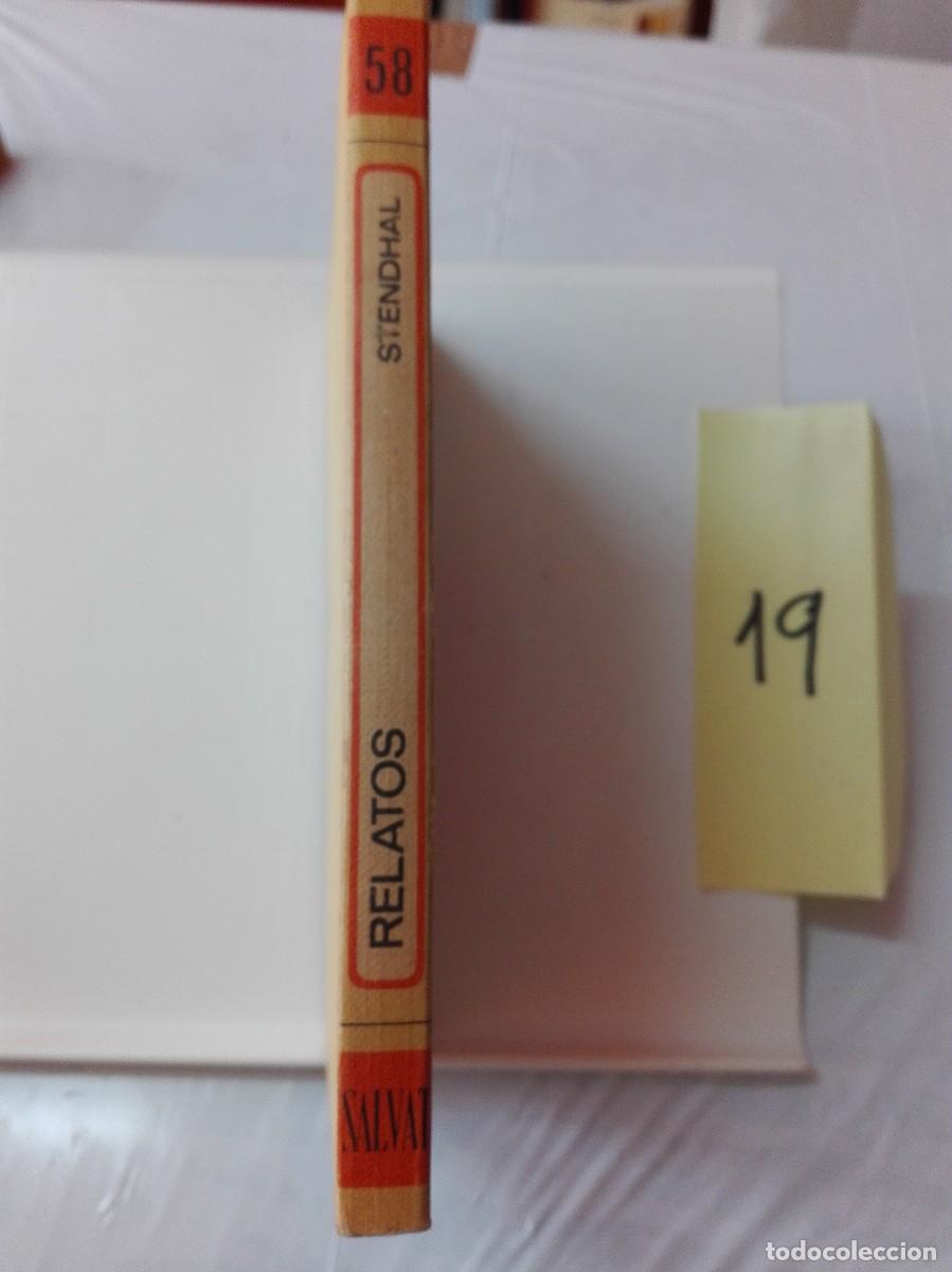 Libros de segunda mano: RELATOS STENDHAL LIBRO RTV 58 - Foto 2