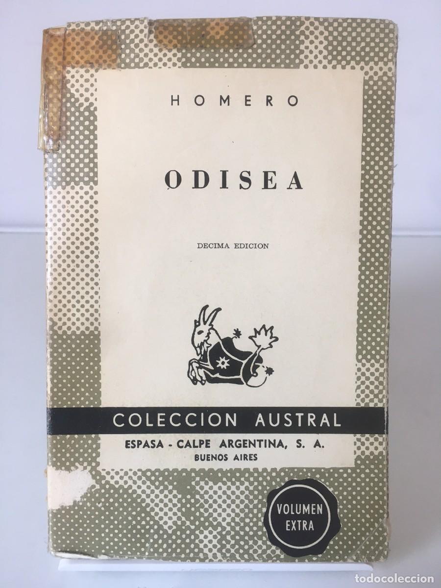 Libros de segunda mano: LIBROS LITERATURA. ODISEA - HOMERO. A&ntilde;o 1972 - Foto 1