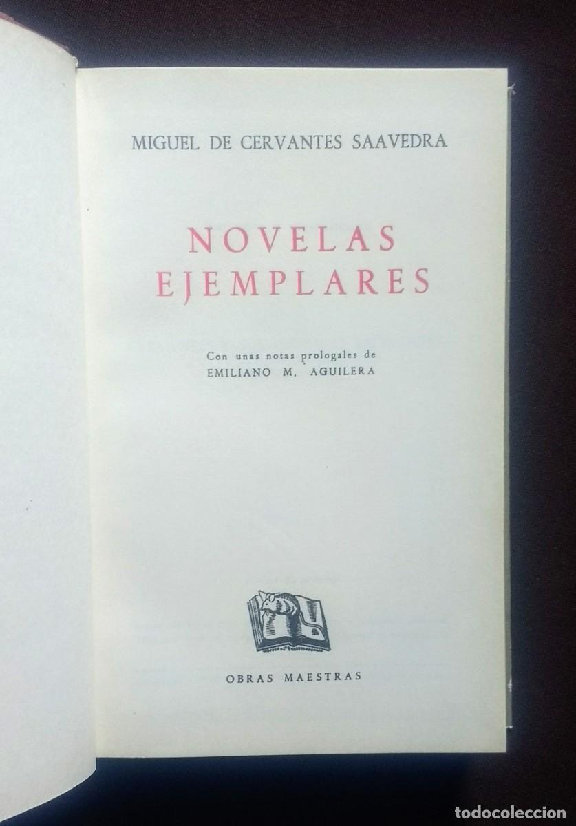 Libros de segunda mano: NOVELAS EJEMPLARES - CERVANTES - IBERIA - 1967 - Foto 2