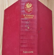Libros de segunda mano: OBRAS COMPLETAS DE SOMERSET MAUGHAM TOMO IX - LOS CLÁSICOS DEL SIGLO XX - PLAZA & JANÉS 1969. Lote 395111504