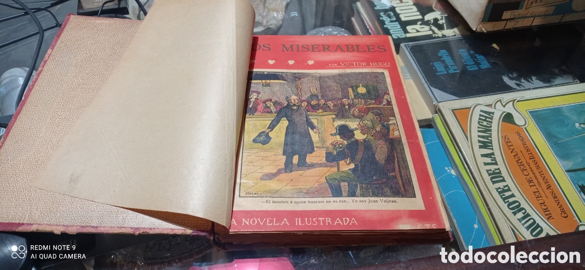 Libros de segunda mano: Los miserables V&iacute;ctor Hugo tomo primero - Foto 2