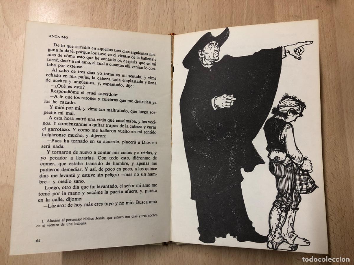 Libros de segunda mano: LIBRO , LAZARILLO DE TORMES AN&Oacute;NIMO COLECCION CLASICOS N&ordm; 1 - Foto 5