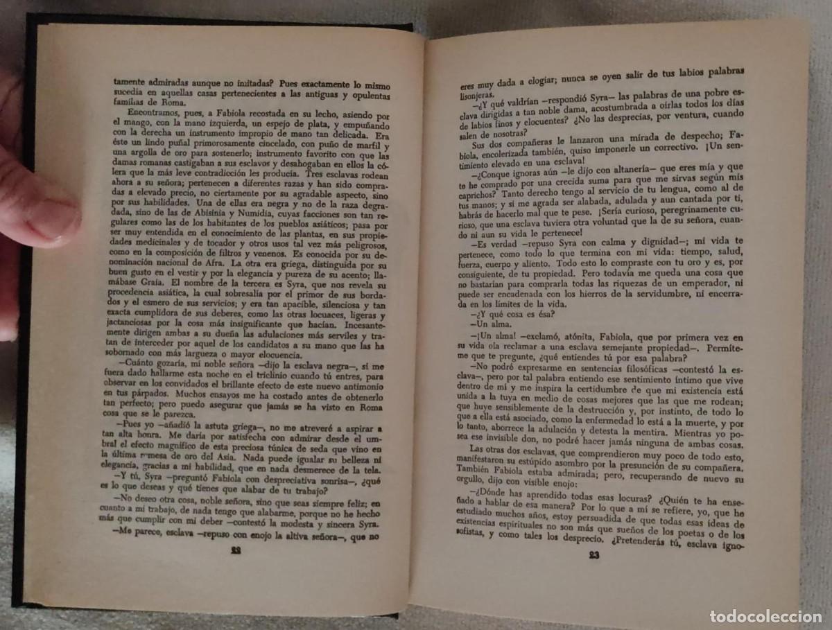 Libros de segunda mano: FABIOLA. - Foto 5