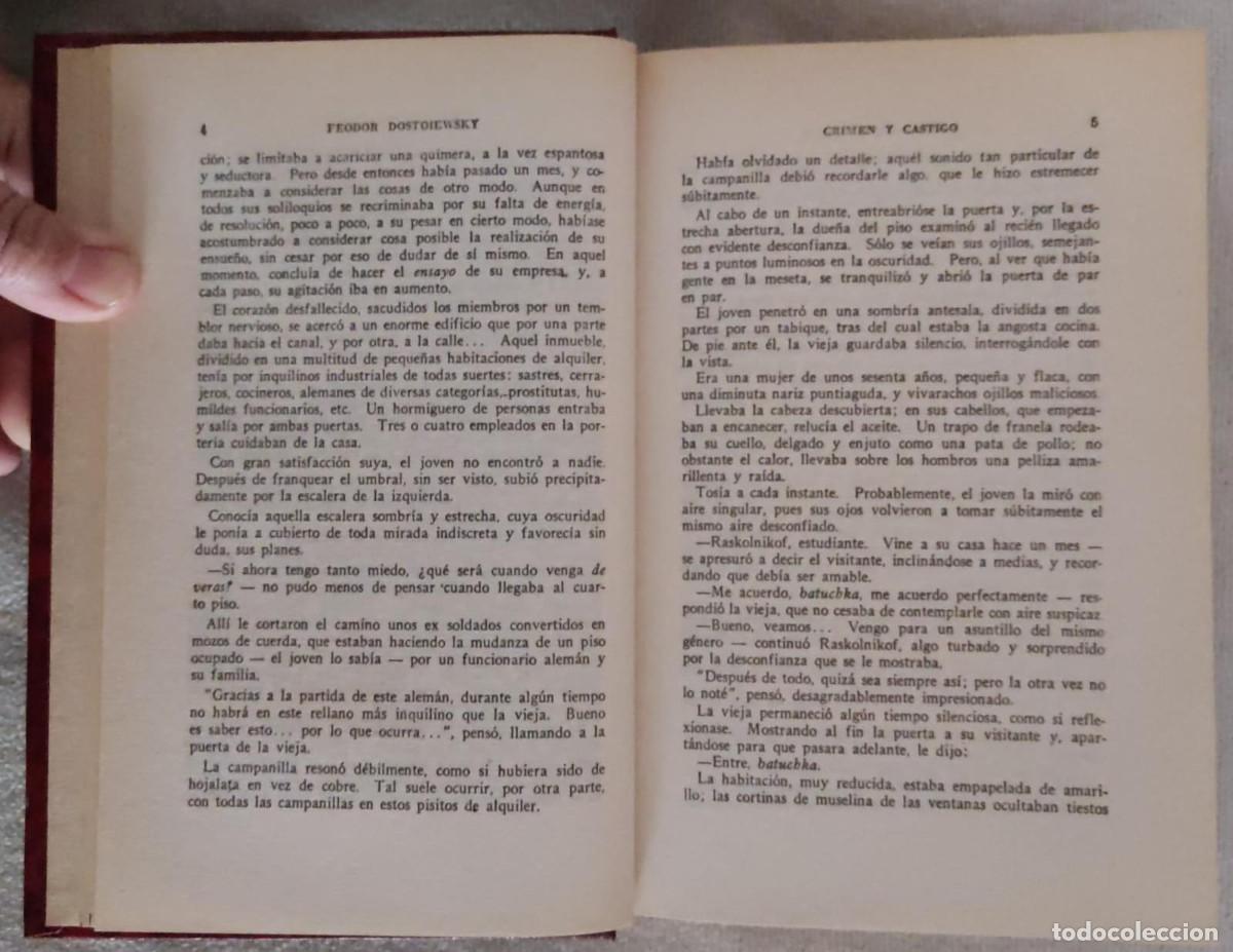 Libros de segunda mano: CRIMEN Y CASTIGO. - Foto 5