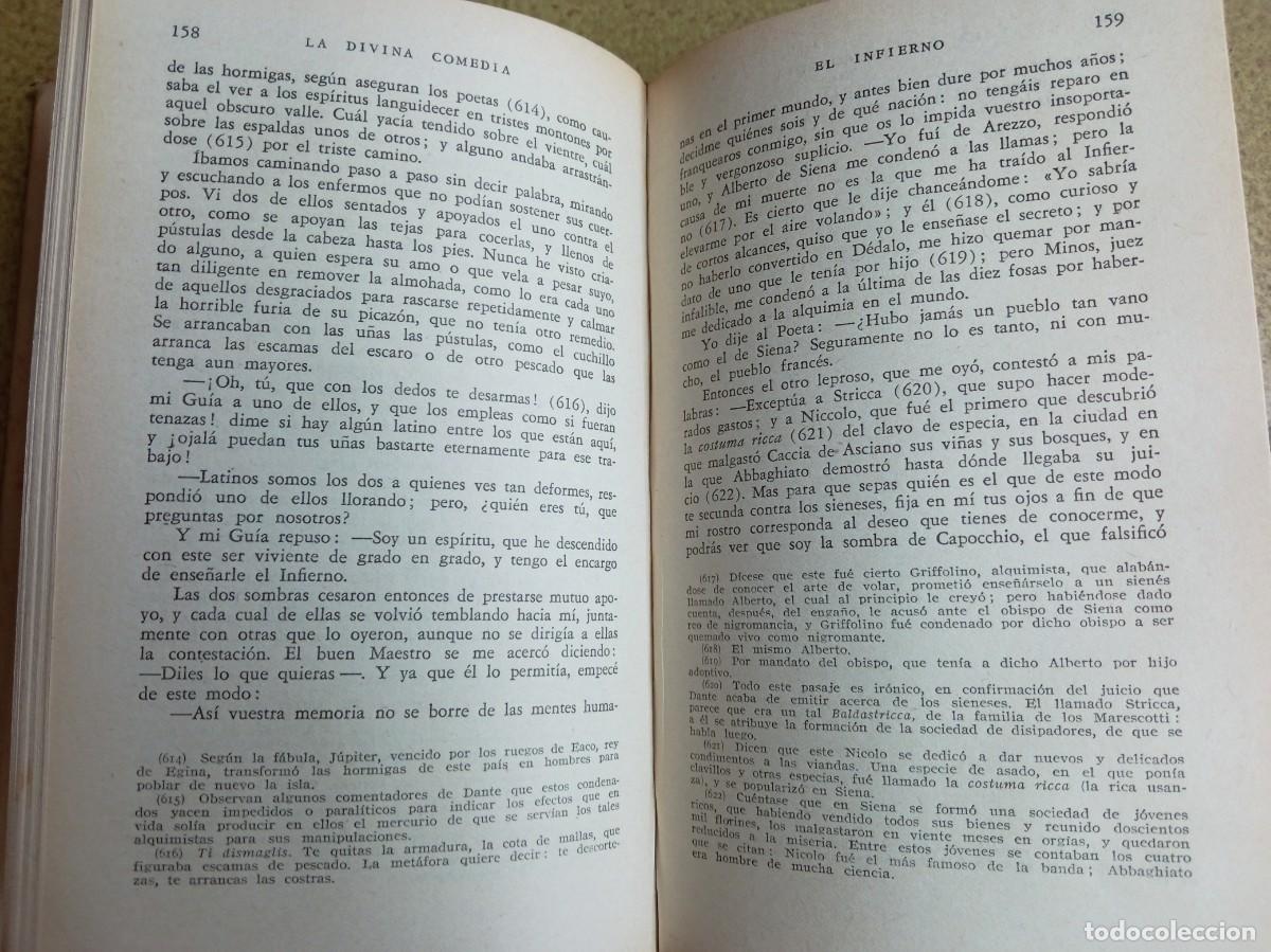 Libros de segunda mano: La Divina Comedia. Autor: Dante Alighieri - Foto 4