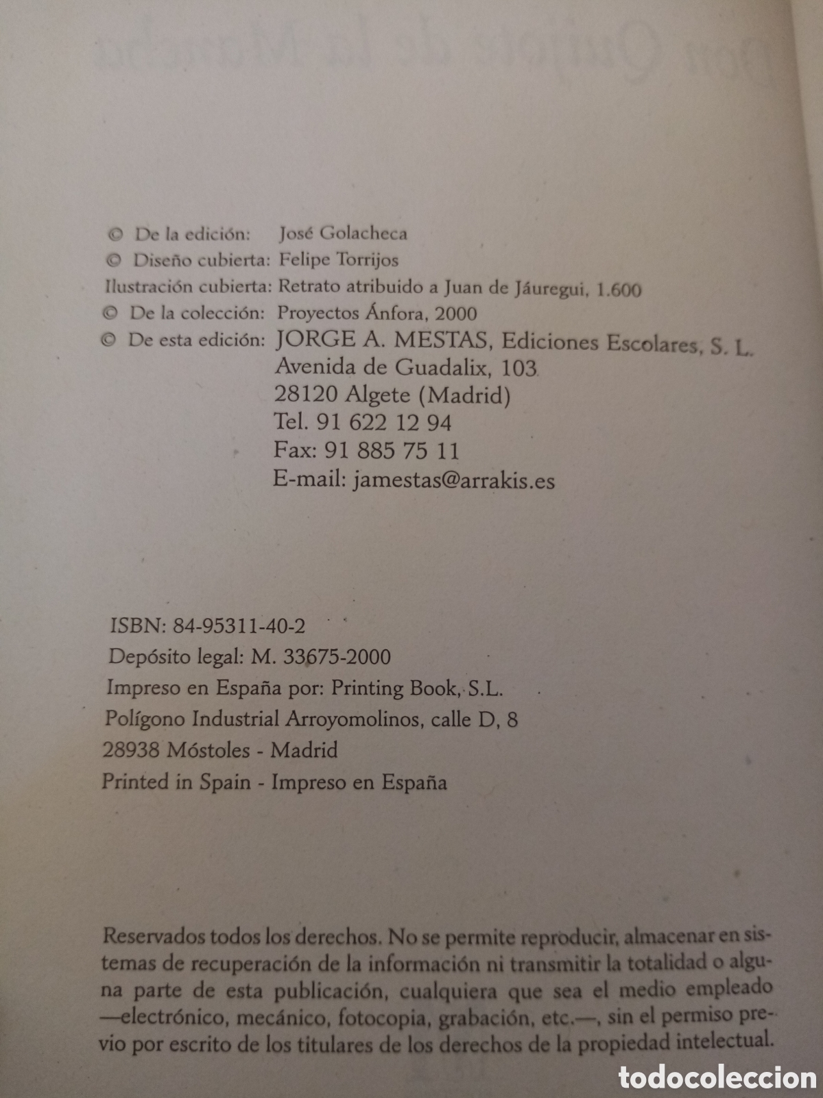 Libros de segunda mano: Don Quijote de la Mancha -Miguel de Cervantes- - Foto 4