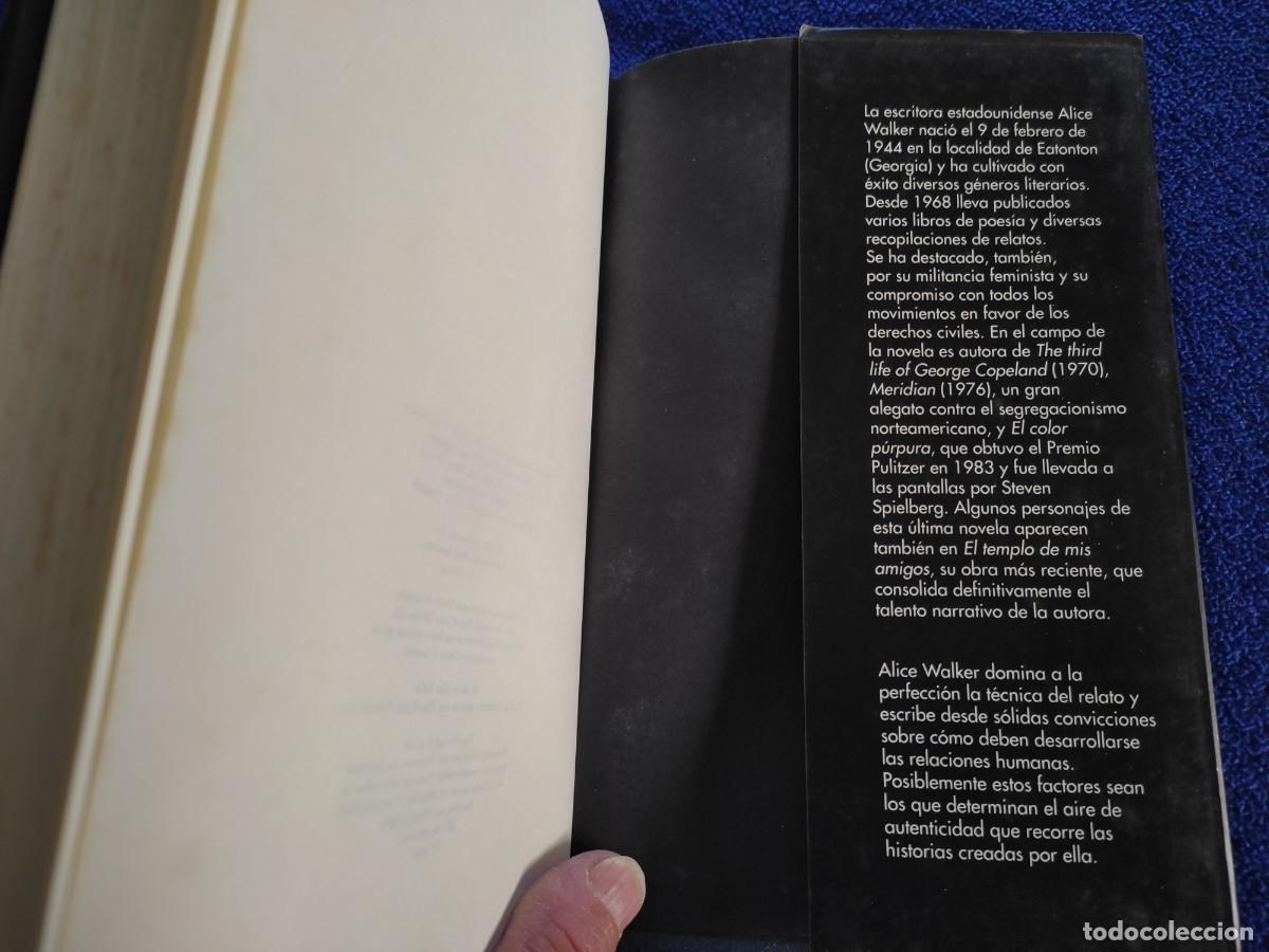 Libros de segunda mano: El Templo de mis Amigos Alice Walker C&iacute;rculo de Lectores 1991 - Foto 5