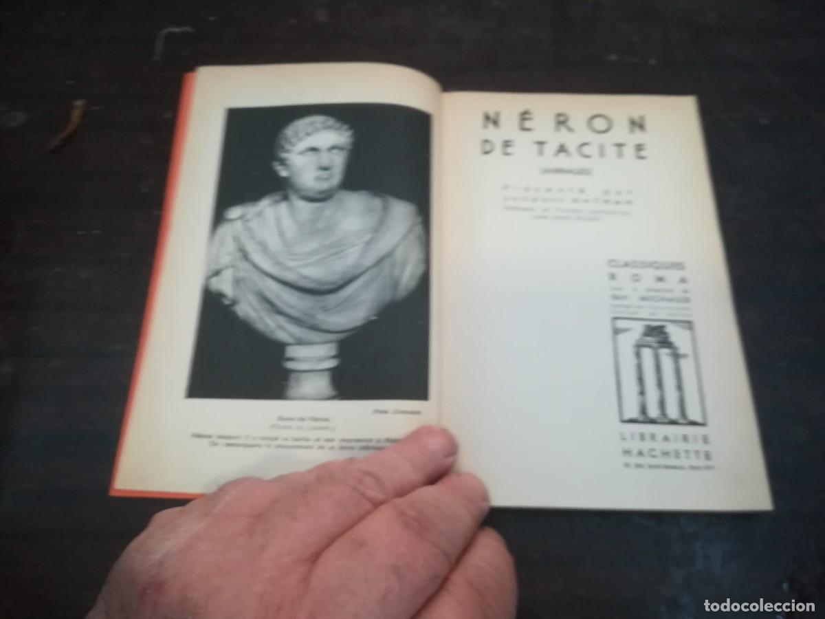 Libros de segunda mano: NERON DE TACITE / CON317 / ROMA HACHETTE - Foto 4