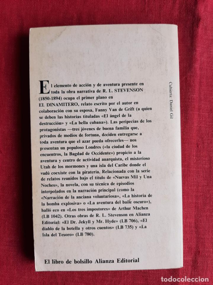 Libros de segunda mano: El dinamitero - Stevenson, R. L. - Foto 2
