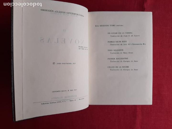 Libros de segunda mano: Novelas - John Dos Passos - Foto 4