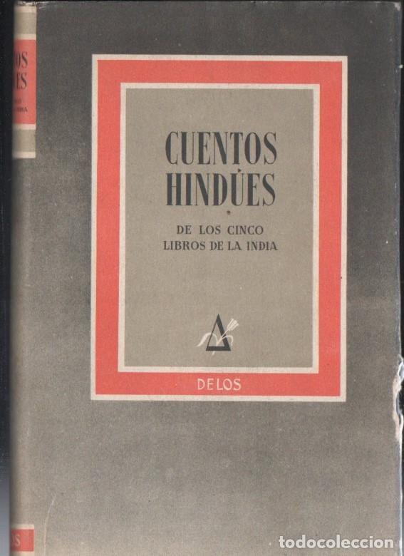 Libros de segunda mano: CUENTOS HIND&Uacute;ES DE LOS CINCO LIBROS DE LA INDIA (DELOS, 1942) - Foto 1