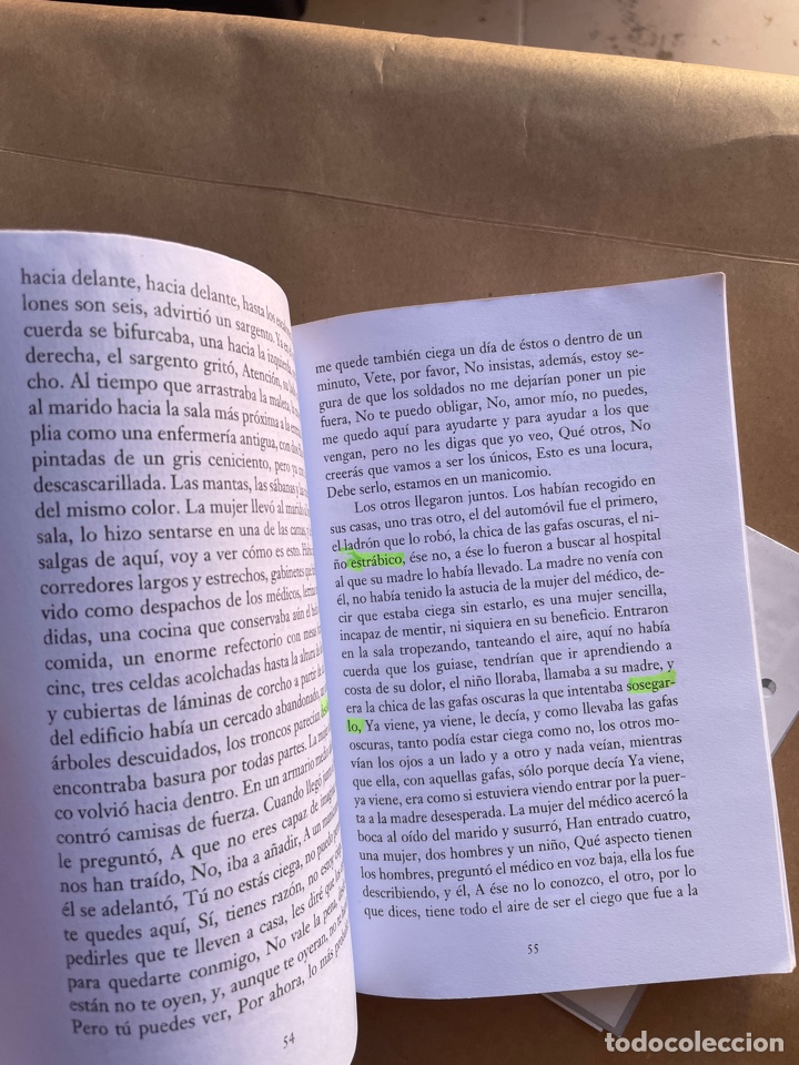 Libros de segunda mano: Jos&eacute; Saramago: ensayo sobre la ceguera - Foto 3