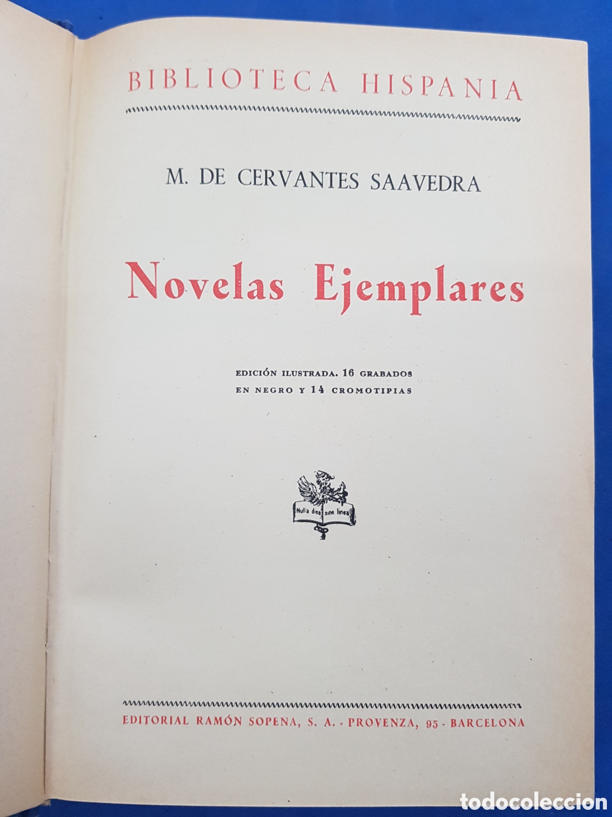 Libros de segunda mano: Novelas Ejemplares, M.de Cervantes Saavedra, 1948 - Foto 2