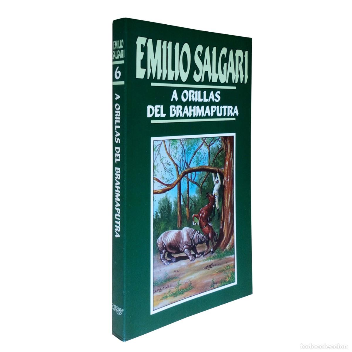 Libros de segunda mano: A Orillas Del Brahmaputra / Emilio Salgari N&ordm; 6 / Ediciones Orbis 1987 - Foto 1