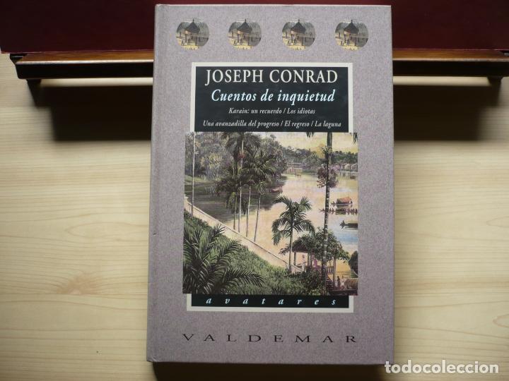 Libros de segunda mano: Lote de libros. Joseph Conrad. Avatares, Valdemar. Tres libros. - Foto 6