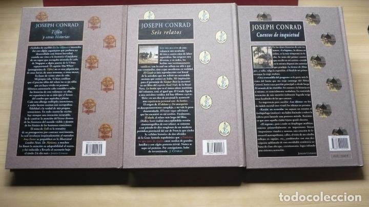 Libros de segunda mano: Lote de libros. Joseph Conrad. Avatares, Valdemar. Tres libros. - Foto 8