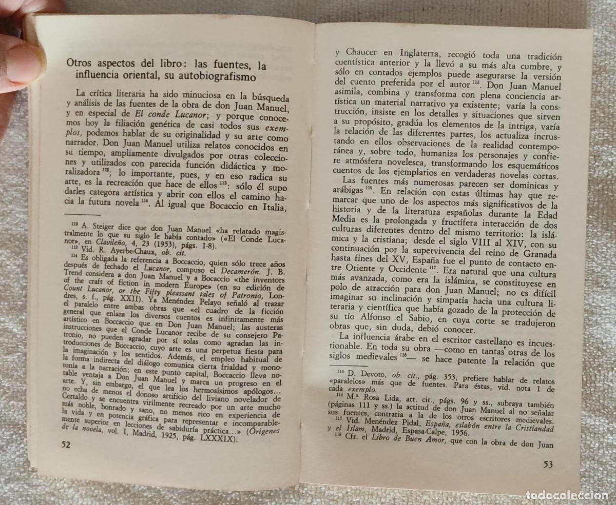 Libros de segunda mano: EL CONDE LUCANOR. - Foto 5