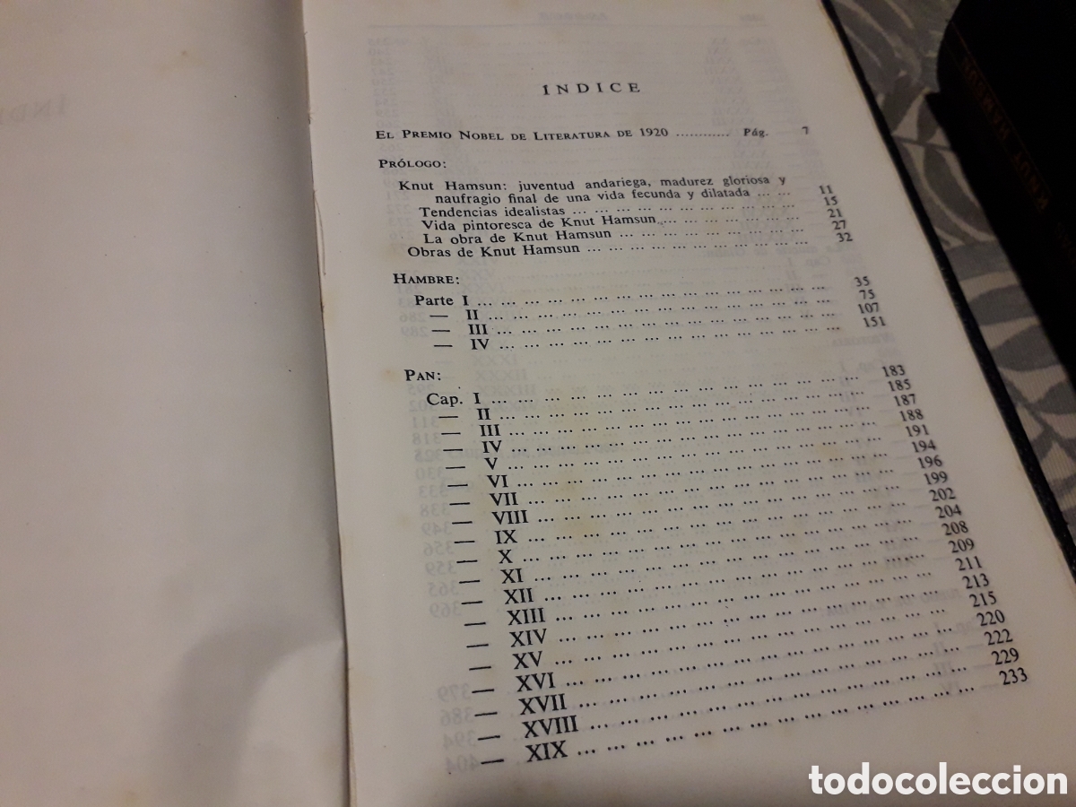 Libros de segunda mano: KNUT HAMSUN, PREMIO NOBEL 1920, - Foto 3