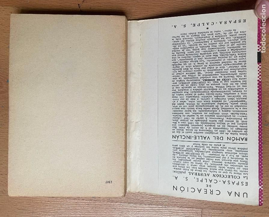 Libros de segunda mano: LUCES DE BOHEMIA, Valle Inclan, Austral - Foto 2